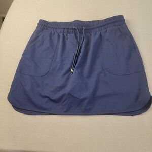 St. John's Bay Navy Blue Skort Size Large
